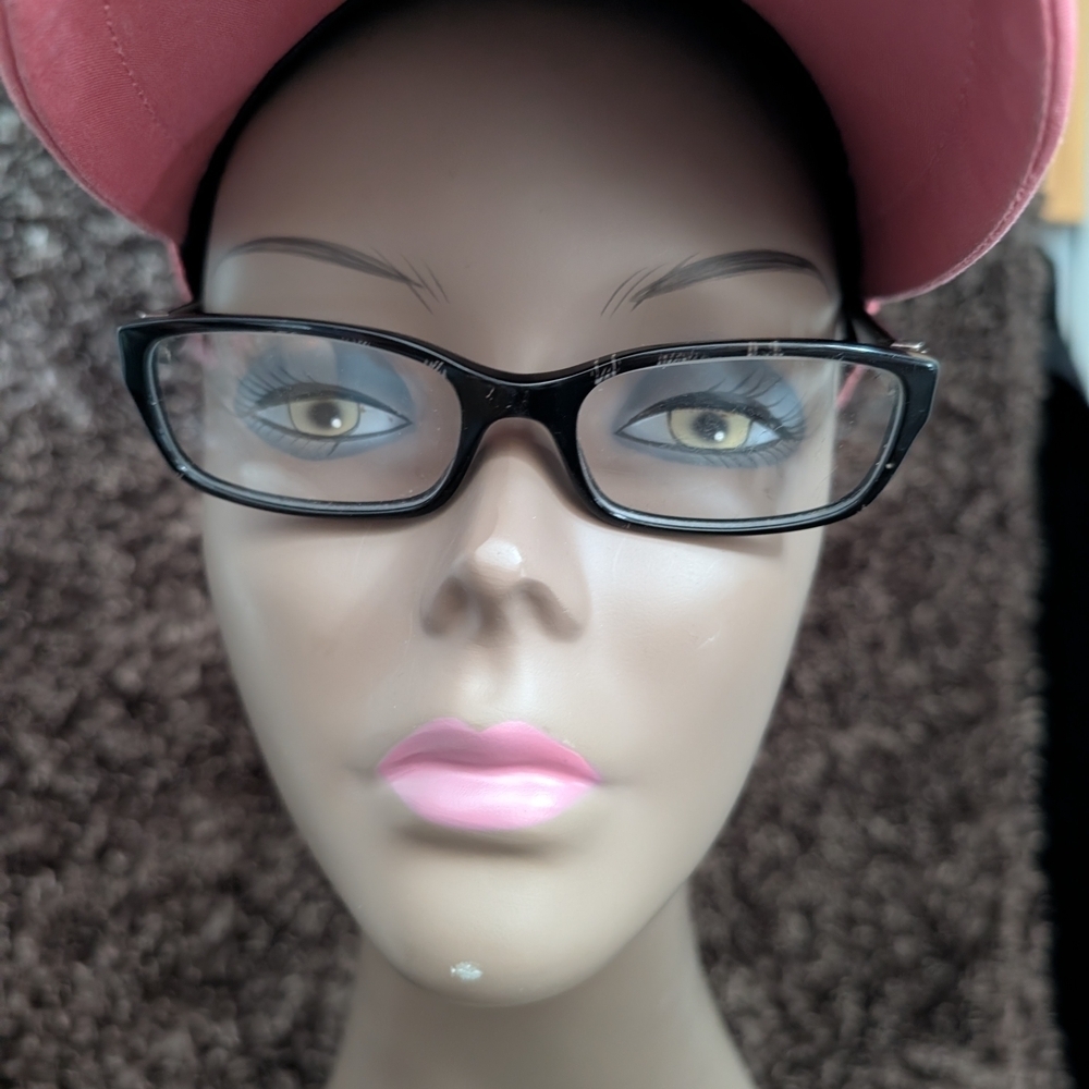 Black PRADA Rectangular Glasses - Picture 2 of 6